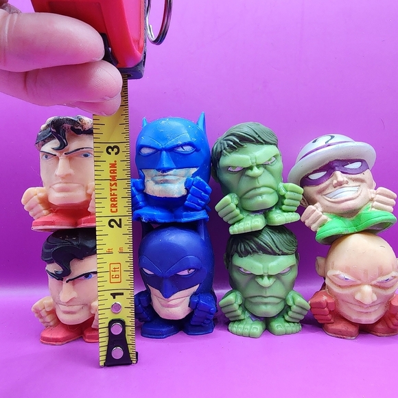 DC Marvel Mash'ems Superman Batman Hulk Mashems Lot - Picture 2 of 3